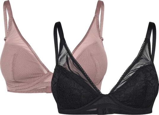Dorina Lincoln Deep_Plunge   BLACK/BROWN   90 B
