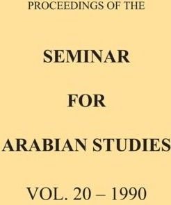 Proceedings of the Seminar for Arabian Studies Volume 20 1990 Proceedings of the Seminar for Arabian Studies Volume 20 1990