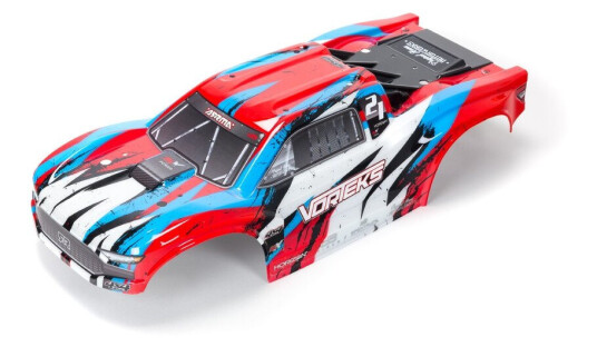 ARRMA ARA402319 Vorteks 4X4 BLX Painted Body Red