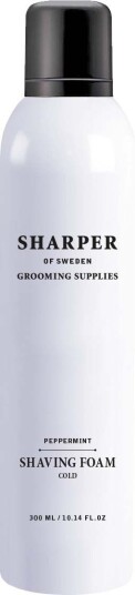 Sharper Of Sweden Shaving Foam Pepparmint 300ml Sharper Of Sweden Shaving Foam Pepparmint 300ml