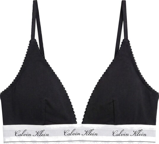 Calvin Klein Underwear Myk bh Lightly Lined Triangle Svart Calvin Klein Underwear Myk bh Lightly Lined Triangle Svart
