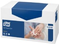 Tork Vaskeklud Tork Premium Soft 300x320 mm 1-lag Hvid,8 pk x 135 stk/krt