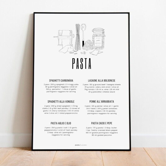 Pasta av Pluma Posters Pasta av Pluma Posters
