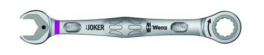 Wera 05073284001, 9/16", Metallisk, Stål, Kromnikkel, Matte, Ce, Gs, Dve