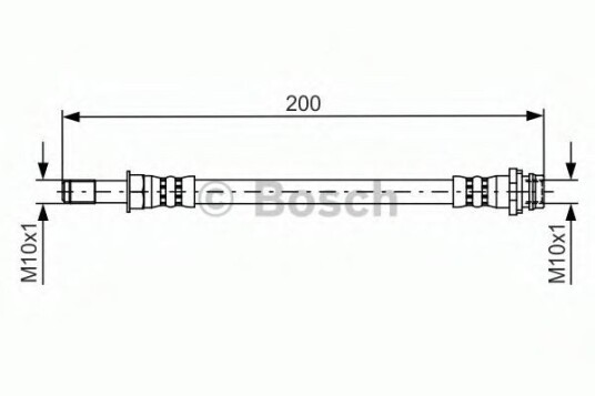 Bremseslange BOSCH 1 987 481 443 Bremseslange BOSCH 1 987 481 443