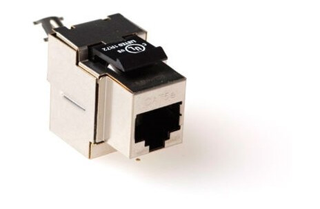 Act Cat6a Keystone Jack Full Shielded Punch Down. Type: Cat6a Keystone Shielded C6a Td6023