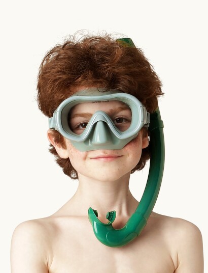 Petites Pommes Betty Snorkeling Set Green