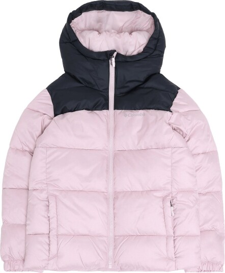 Columbia Sportswear Puffect Hooded Jacket MINERAL PINK BLACK 104