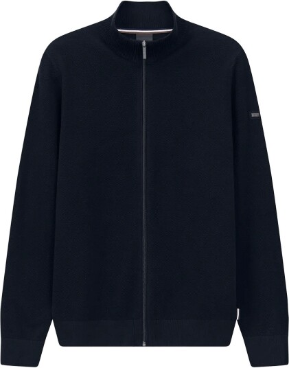 Bugatti Knit Jacket Navy XL Bugatti Knit Jacket Navy XL