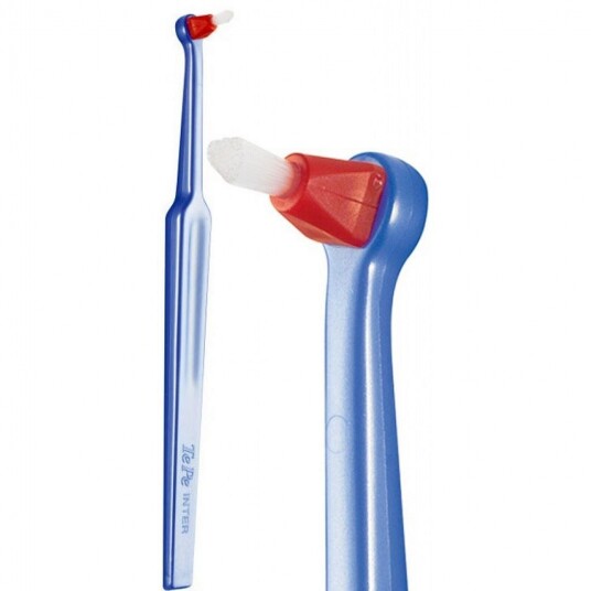 TePe InterSpace Interspace tannbørste med 12 Refills   MEDIUM