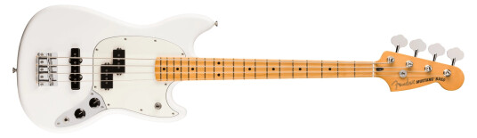 Fender Player Ii Mustang Bass Pj Mn Polar White Fender Player Ii Mustang Bass Pj Mn Polar White