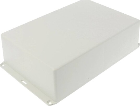 Hammond Electronics 1591XXUFLGY 123 × 123 × 57 mm ABS Lys Grå Kabinett