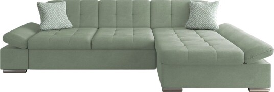 Djerra Sofa med Divan 3 seter   Grønn