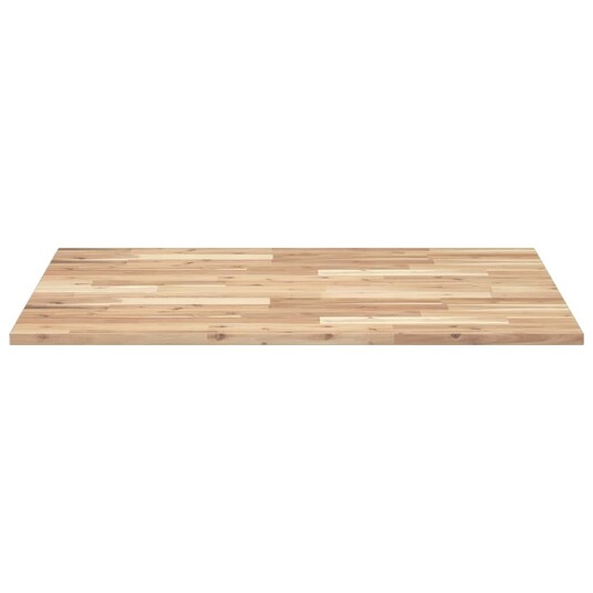  Bordplate ubehandlet 100x80x2 cm heltre akasie