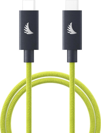 Angelbird USB-C 4.0 Solid Flex Lime 1m 1m. Rett til rett