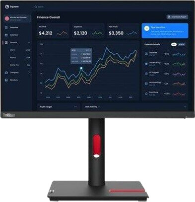 Lenovo ThinkVision T22i-30 21,5" FHD IPS-skjerm - 1920x1080 - HDMI, VGA, DisplayPort - Sort Lenovo ThinkVision T22i-30 21,5" FHD IPS-skjerm - 1920x1080 - HDMI, VGA, DisplayPort - Sort