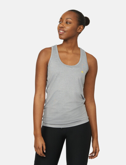 Danish Endurance Female Sport Tank Top 1 Pack   Grey   M