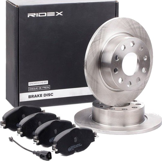 Bremseskiver og -klosser RIDEX 3405B1050