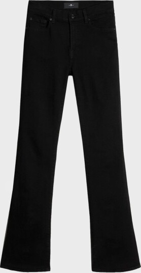 7 For All Mankind Dame Jeans Svart W24