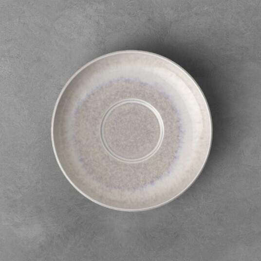Perlemor Underskål til Kaffekopp Ø 16 cm Porselen Beige