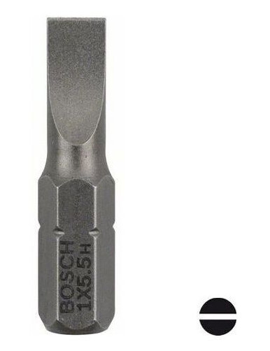 Bosch S Bits S1,0x5,5 3-pakn. 25 mm