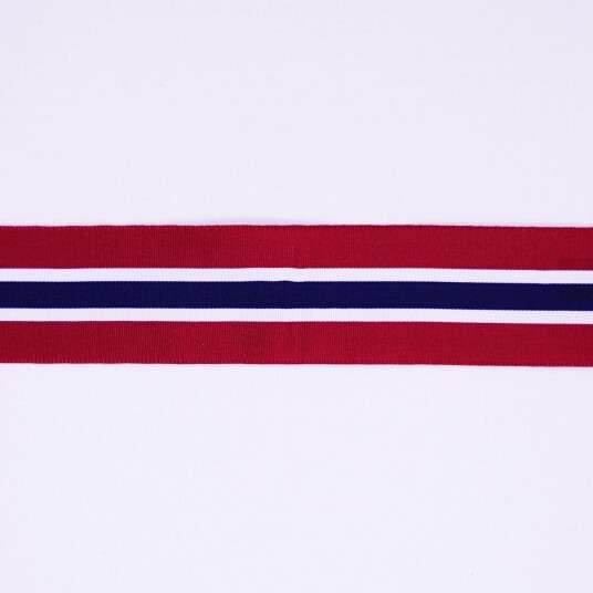 Norgesflagg bånd 40mm