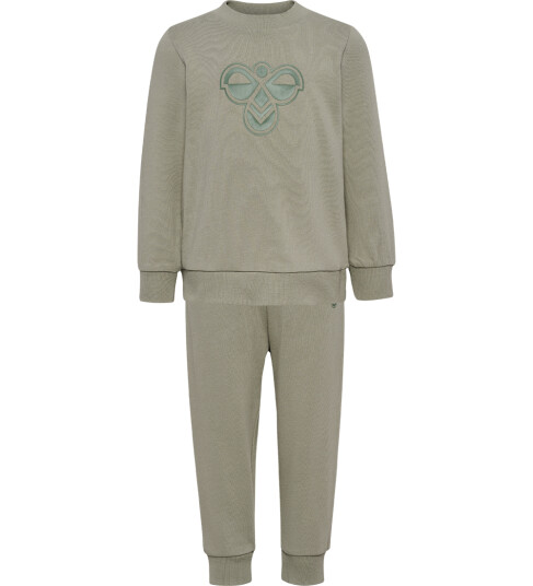 Hummel Joggedress - HmlMini - Shadow - Hummel - 56 - Joggedress - Grønn Hummel Joggedress - HmlMini - Shadow - Hummel - 56 - Joggedress - Grønn