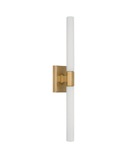 Visual Comfort Hawthorne 20" Double Bath Light Antique Burnished Brass Visual Comfort Hawthorne 20" Double Bath Light Antique Burnished Brass