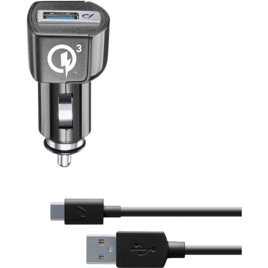 CellularLine 18W USB Billader for Huawei med Quick Charge 3.0 Type-C