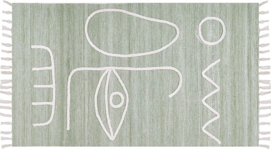 Yavu Ryeteppe 80x150 cm Grønn