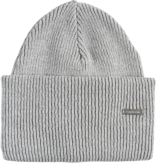 Didriksons Unisex River Beanie 3 Grey Melange OneSize
