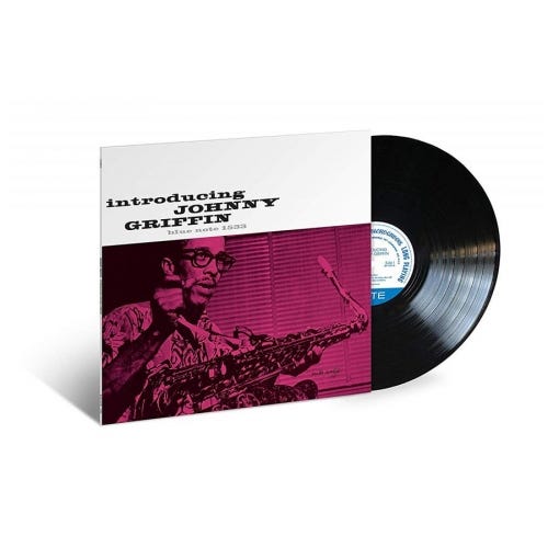 Johnny Griffin Introducing Johnny Griffin Blue Note 80 Vinyl Reissue Series LP/Vinyl Johnny Griffin Introducing Johnny Griffin Blue Note 80 Vinyl Reissue Series LP/Vinyl