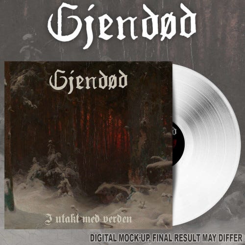 Gjendød I Utakt Med Verden LP/Vinyl Gjendød I Utakt Med Verden LP/Vinyl
