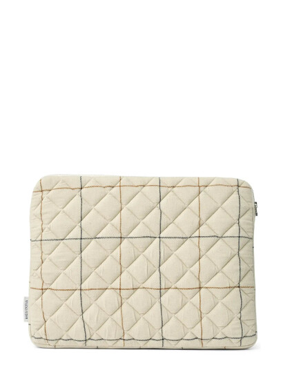 STUDIO FEDER Lara Laptop Case - Cot/Lin - Cream - 40X 45CM STUDIO FEDER Lara Laptop Case - Cot/Lin - Cream - 40X 45CM