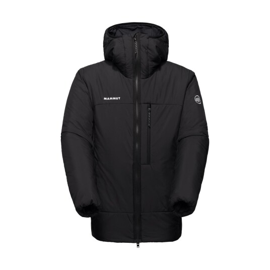 Mammut Rime Pro Belay In Hooded Jacket Men Black XL
