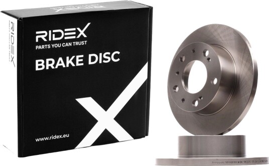 RIDEX 82B0486 Bremseskive