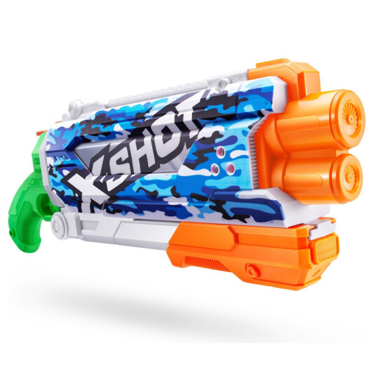 Zuru X-Shot Skins Fast-Fill Pump Action Water Camo vanngevær med 800 ml tank Zuru X-Shot Skins Fast-Fill Pump Action Water Camo vanngevær med 800 ml tank