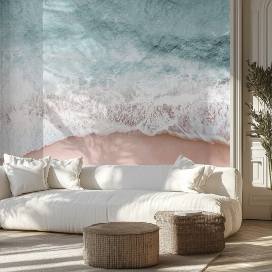 Tapet Ocean Wave Estetikk Tapet Ocean Wave Estetikk