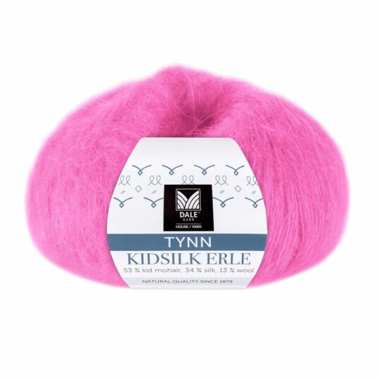 Dale Garn Dale Garn Tynn Kidsilk Erle Fuksia 4056 25g Dale Garn Dale Garn Tynn Kidsilk Erle Fuksia 4056 25g