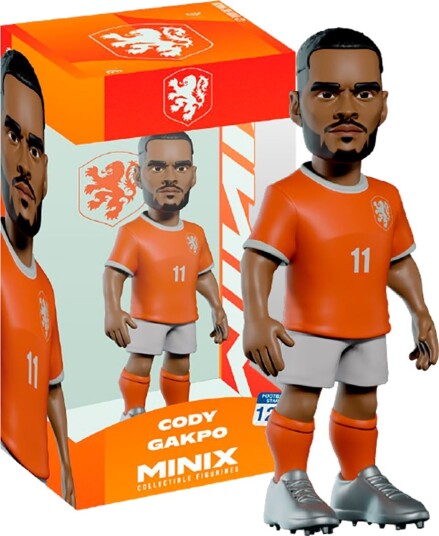 Minix Figur - Fotballstjerner - Nederland - Cody Gakpo - Minix - OneSize - Lekefigur - Hvit Minix Figur - Fotballstjerner - Nederland - Cody Gakpo - Minix - OneSize - Lekefigur - Hvit