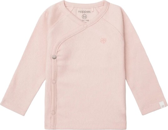 Noppies U Tee Wrap Rib Nanyuki Ls P778 ROSE SMOKE 50 Noppies U Tee Wrap Rib Nanyuki Ls P778 ROSE SMOKE 50