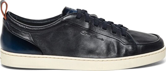 Santoni Herre Sko Blå 41 1/2 EU,