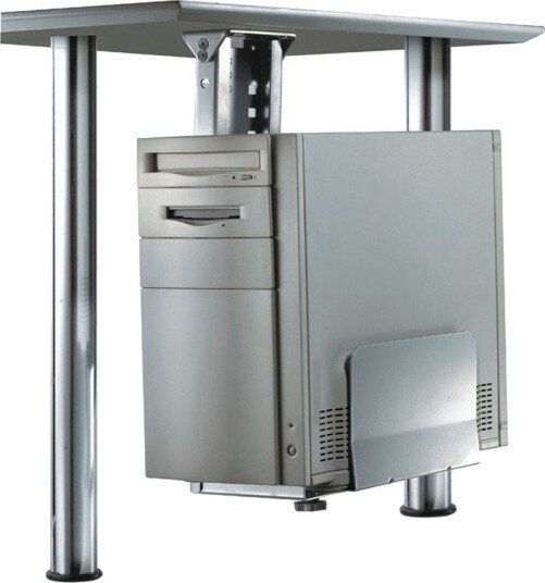 Neomounts CPU-D200SILVER PC-holder for bordben 30 kg