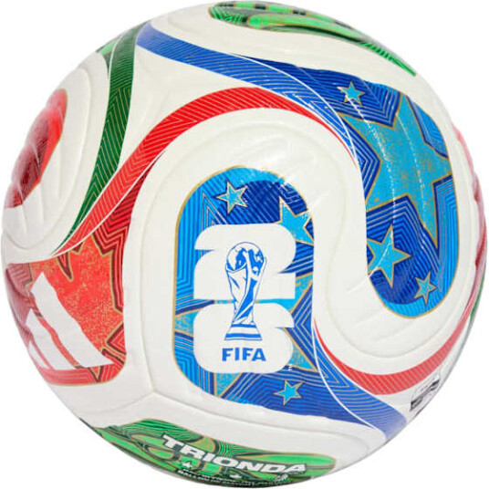 Adidas FIFA WC 26 Trionda Pro Ball White/Solar Blue/Hires Red 5 Adidas FIFA WC 26 Trionda Pro Ball White/Solar Blue/Hires Red 5