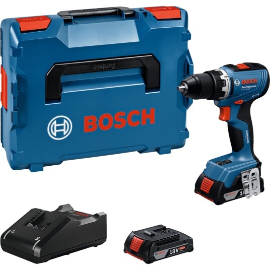 BOSCH DRILL GSR 18V 65 2X2AH GAL L CASE