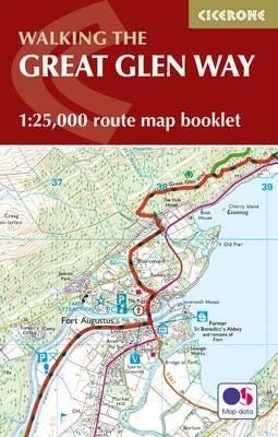 The Great Glen Way Map Booklet 1:25,000 OS Route Mapping