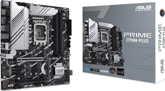 Asus PRIME Z790M-PLUS Micro-ATX Hovedkort med DDR5 og LGA1700 Socket Asus PRIME Z790M-PLUS Micro-ATX Hovedkort med DDR5 og LGA1700 Socket