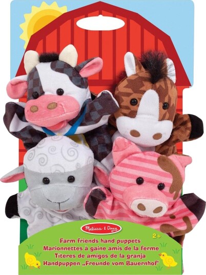 Melissa & Doug Gårdsvenner Hånddukker Melissa & Doug Gårdsvenner Hånddukker