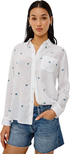 Rails Dame Bluser & Skjorter Hvit S, Rails Dame Bluser & Skjorter Hvit S,