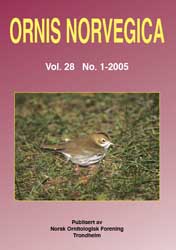 Norsk Ornitologisk Forening Ornis Norvegica   2005 1
